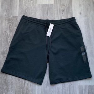 Calvin Klein Men's Size 40FP286021 Terry Short Cotton Dark Green Pockets CK Logo